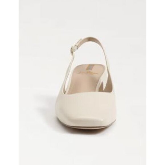 NIB Sam Edelman Terra Slingback Block Heel Ivory Leather Size US 5 $140 [jb] - Picture 6 of 16
